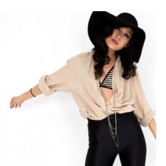 wool floppy hat summer